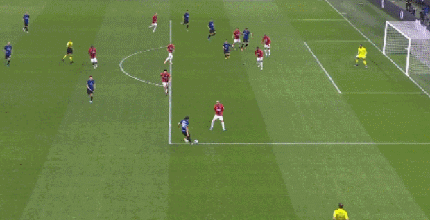 国米半场进球，红牛扛不住压力最终2-1落败国米